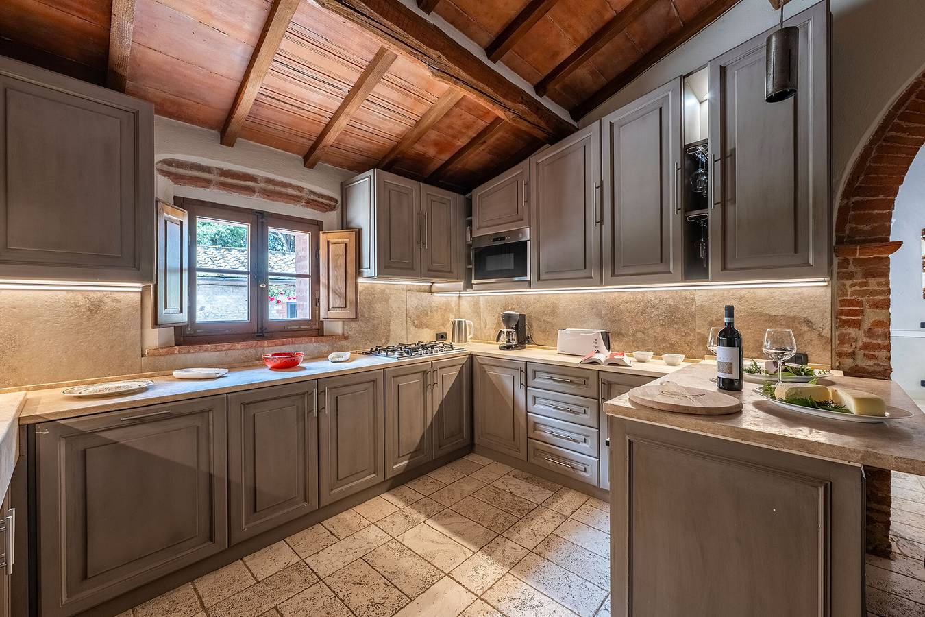 Villa für 20 Personen mit Whirlpool in Asciano, Siena Provinz