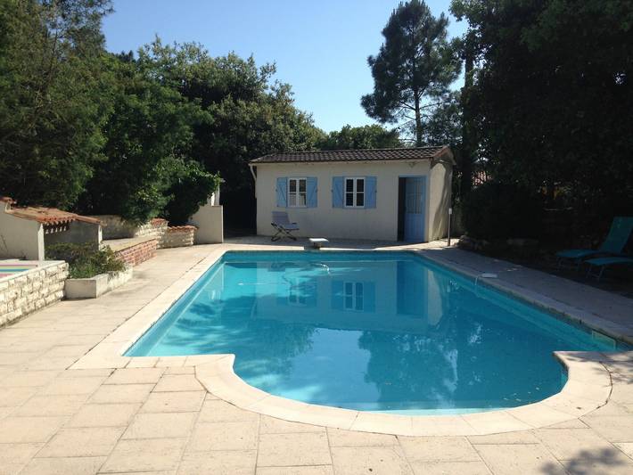 Location de vacances pour 8 personnes, avec jardin à Saint-Trojan-les-Bains