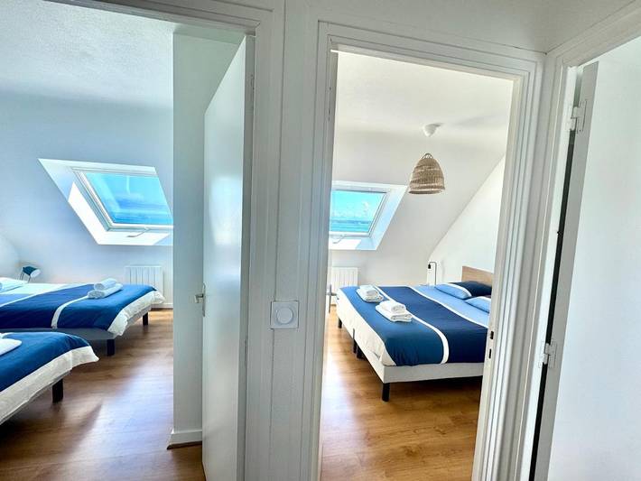 Location de vacances pour 5 personnes, avec jardin et vue dans Plage De Kersaliou - 4