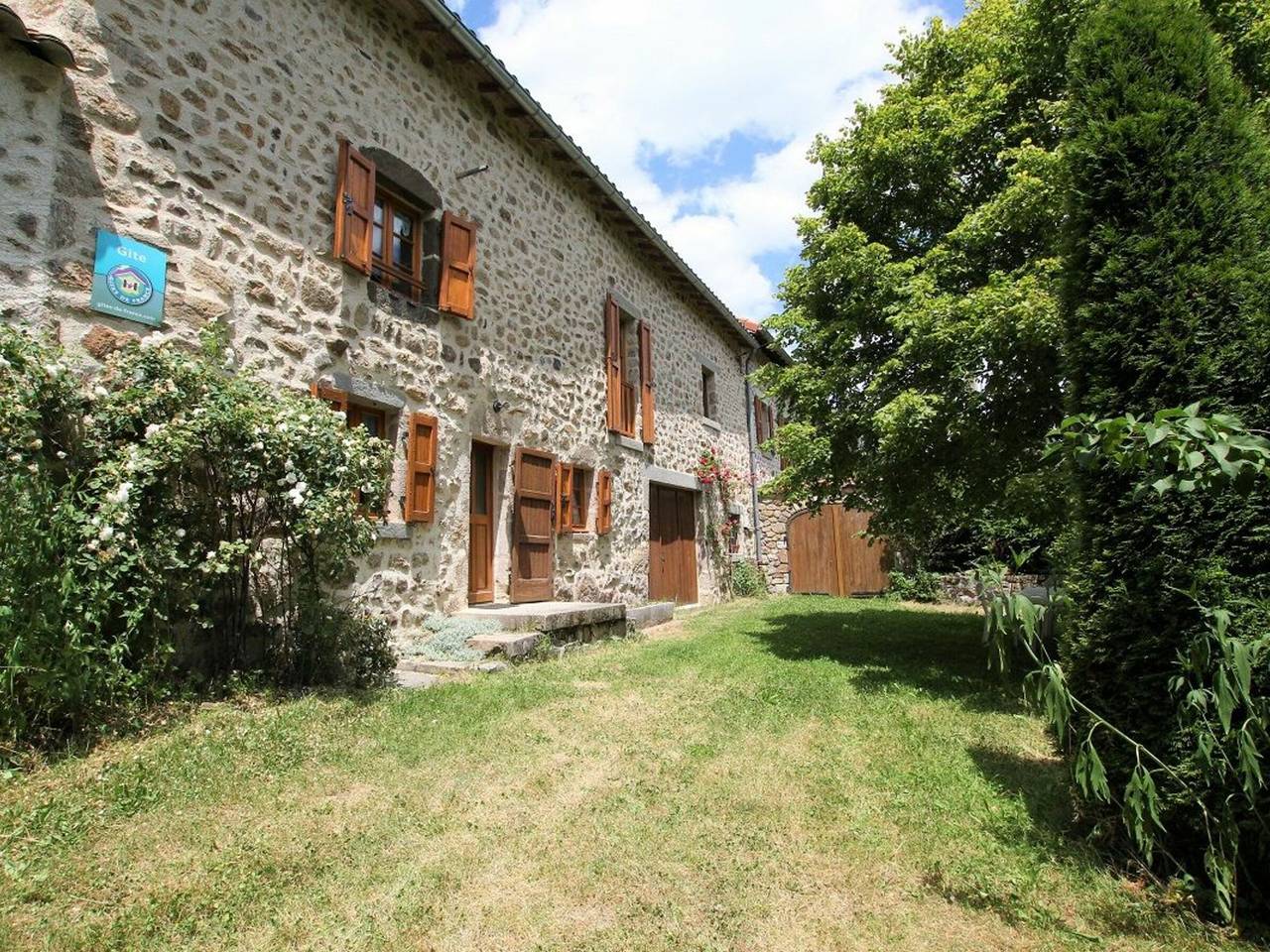 Charming 19th Century Stone House by a Brook, Near Medieval Village in Allègre, Livradois-Forez Regional Nature Park