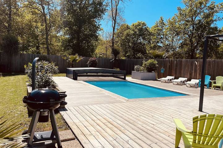 Ferienhaus für 6 Personen, mit Terrasse und Garten, mit Haustier in Grayan-et-l'Hôpital