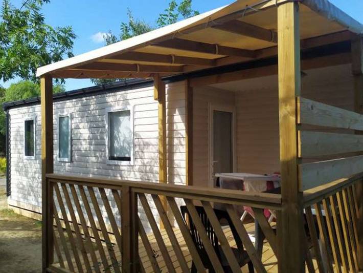 Mobil home pour 8 personnes, avec terrasse et piscine à Laurens - 2