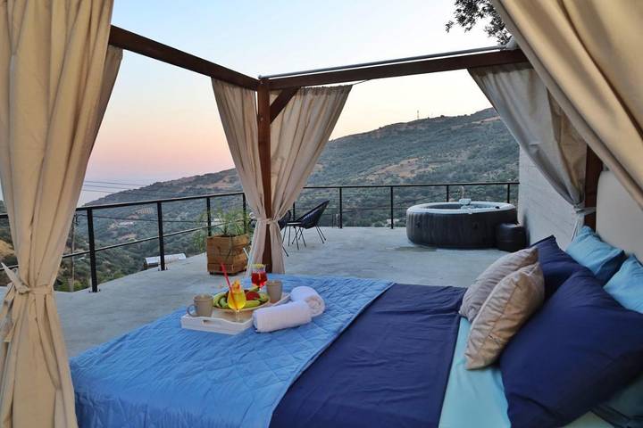 Camping für 2 Personen, mit Whirlpool und Terrasse auf Kreta - 2