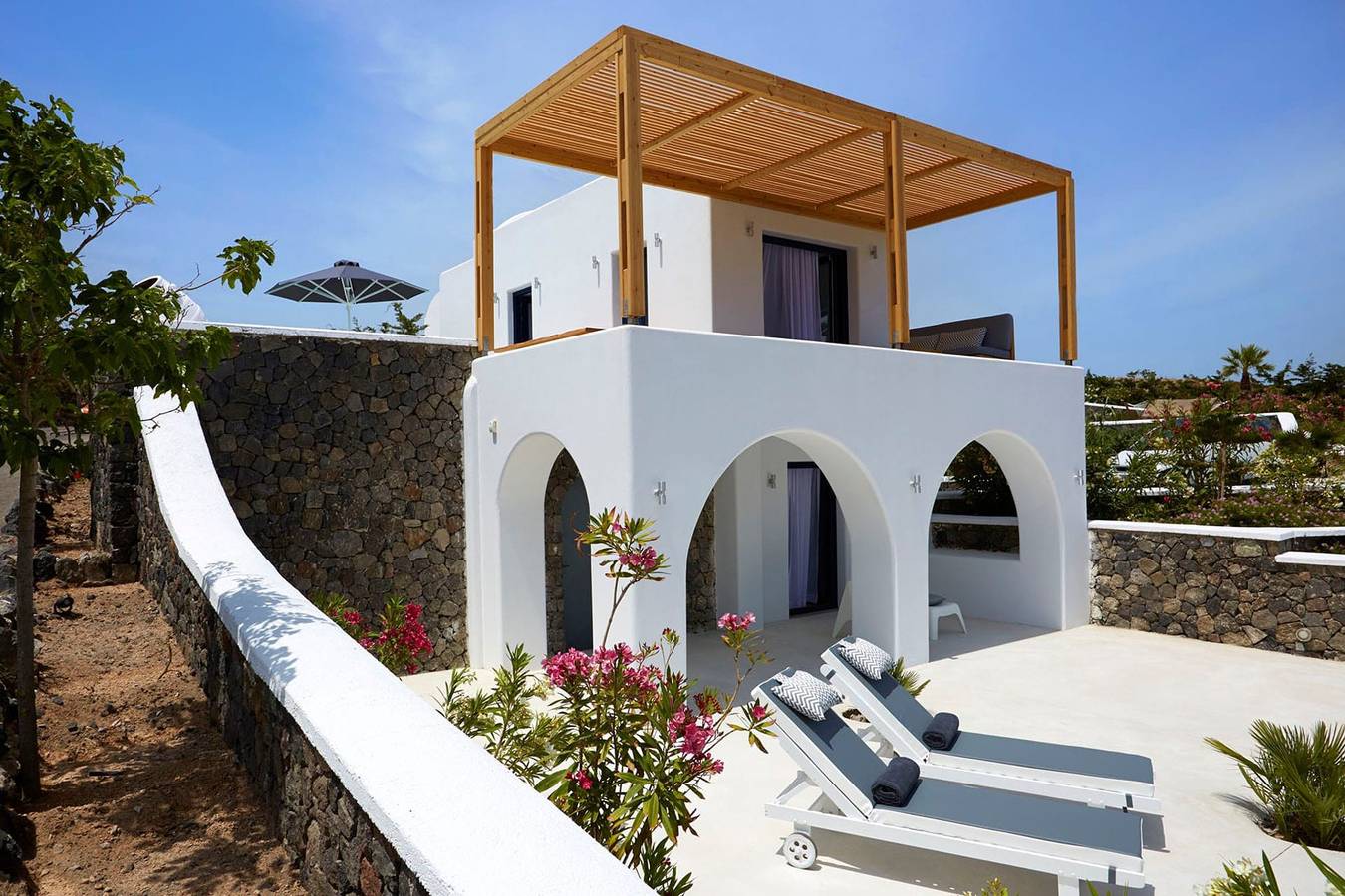 Villa for 2 People in Santorini, Cyclades