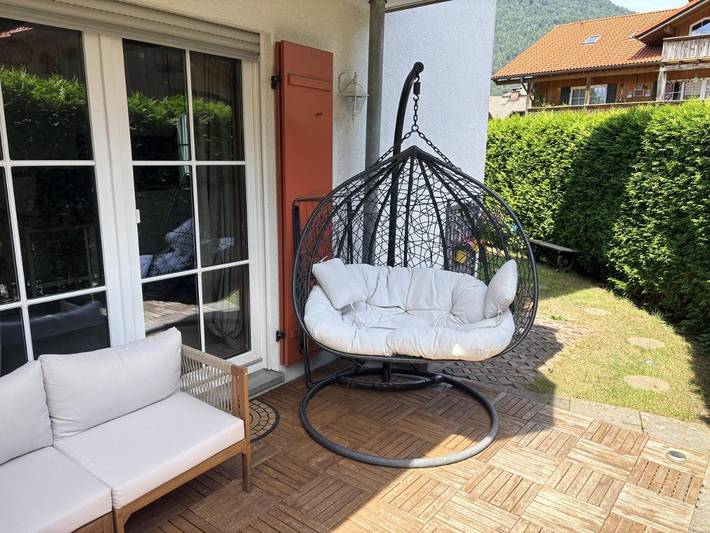 Ferienwohnung für 2 Personen, mit Terrasse und Garten sowie Ausblick in Oberau - 4