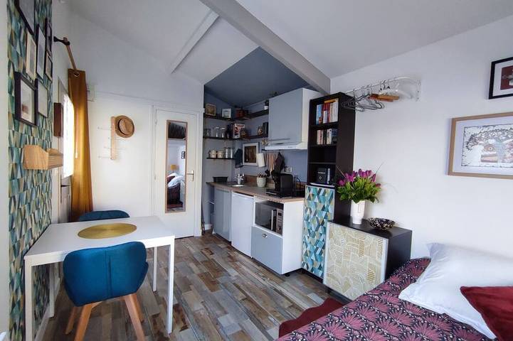 Location de vacances pour 2 personnes, avec Jardin à Eaubonne