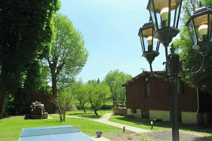 Maison de vacances pour 4 personnes, avec jardin à Bourron-Marlotte