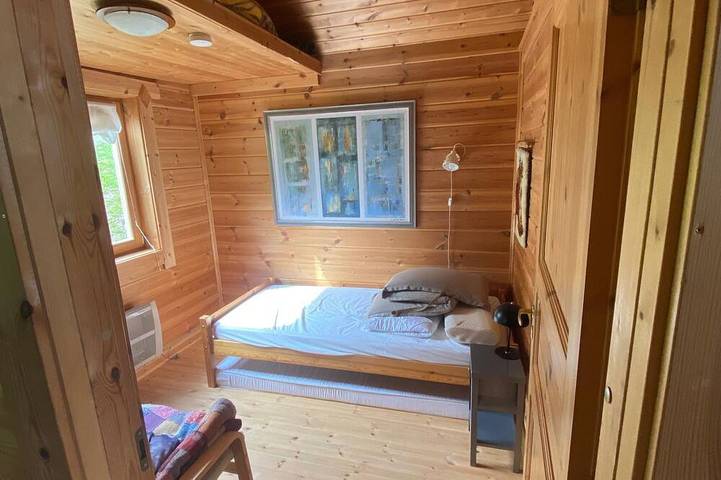 Schönes Blockhaus im sonnigen Kärnten mit traumhaftem Ausblick zwischen Badeseen in Gailtaler Alpen, Stockenboi