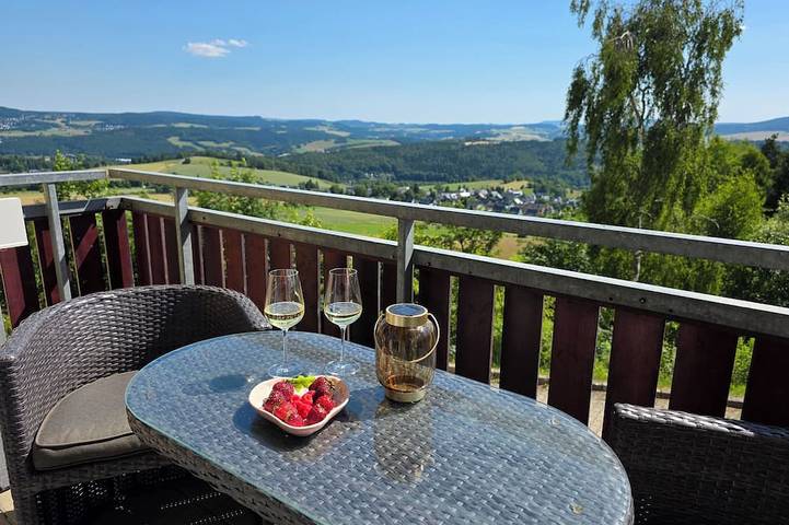 Ferienwohnung für 3 Personen, mit Pool in Schwarzenberg (Erzgebirge)