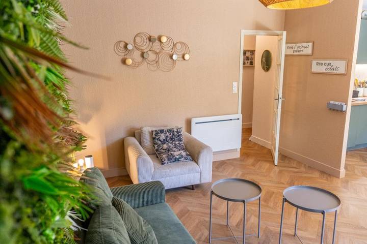 Gîte pour 6 personnes, avec terrasse ainsi que jardin et vue à Saint-Josse - 2