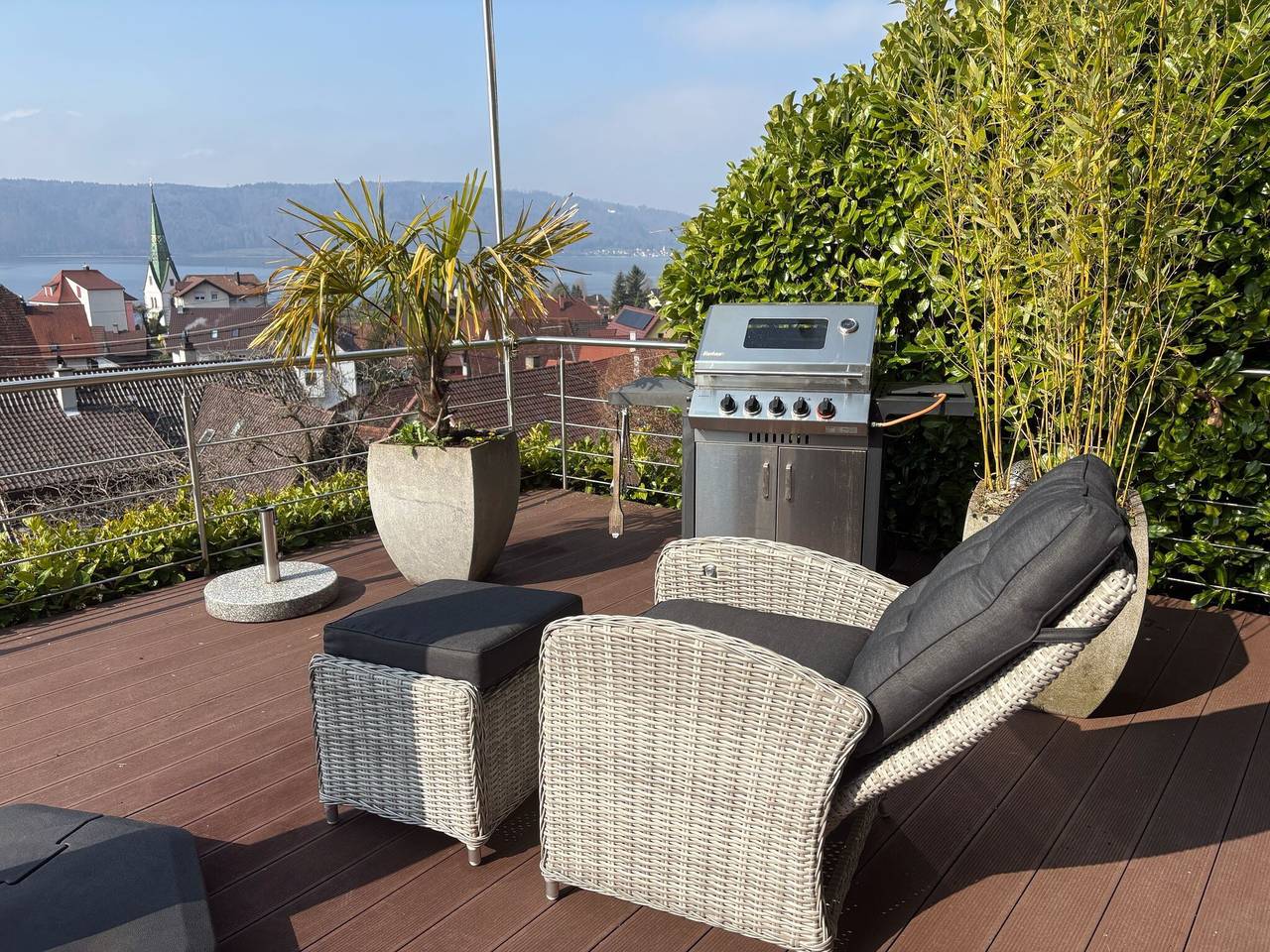 Ganze Wohnung, Apartment - Über den Dächern von Sipplingen - mit Panorama Seeblick und privater Terrasse in Sipplingen, Region Bodensee-Oberschwaben
