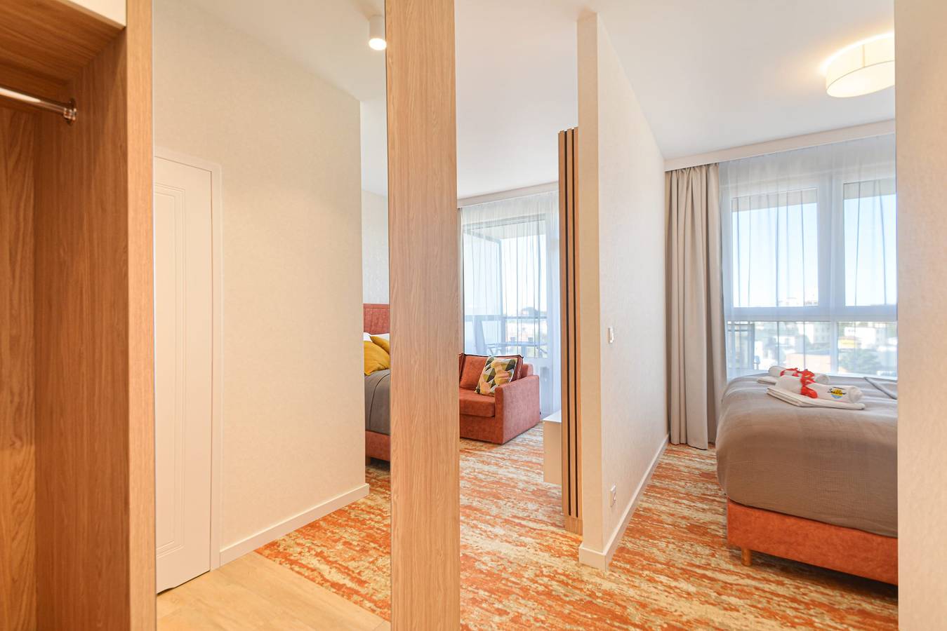 Ganze Wohnung, Ferienwohnung für 4 Personen mit Pool in Międzyzdroje, Misdroy (Gemeinde)