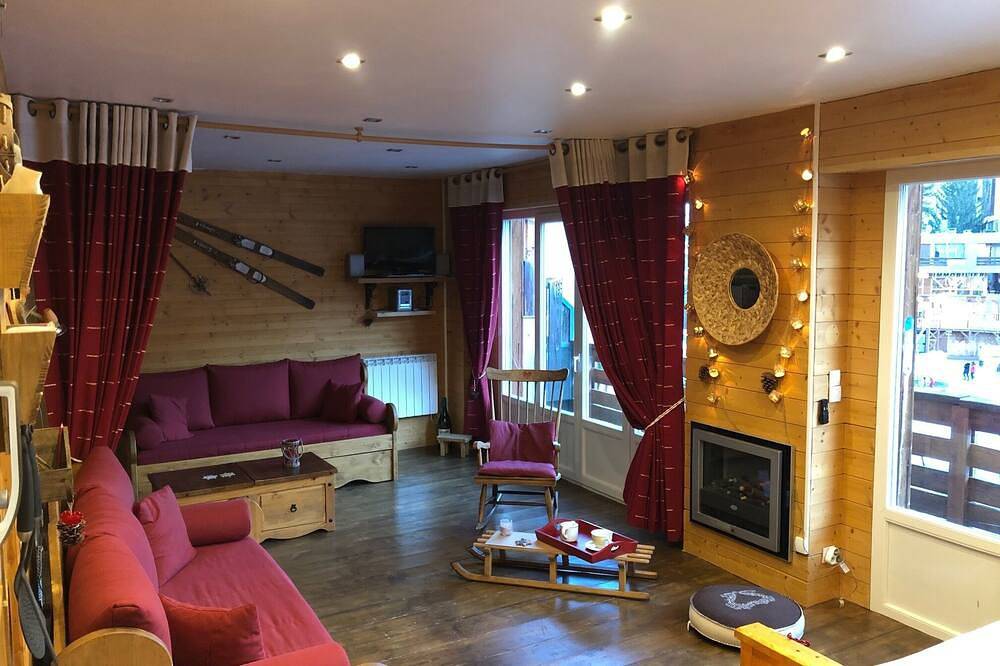 Appartement entier, Praloup 1600 coeur de station  galerie commerçante in Pra-Loup (station de ski), Pra-Loup