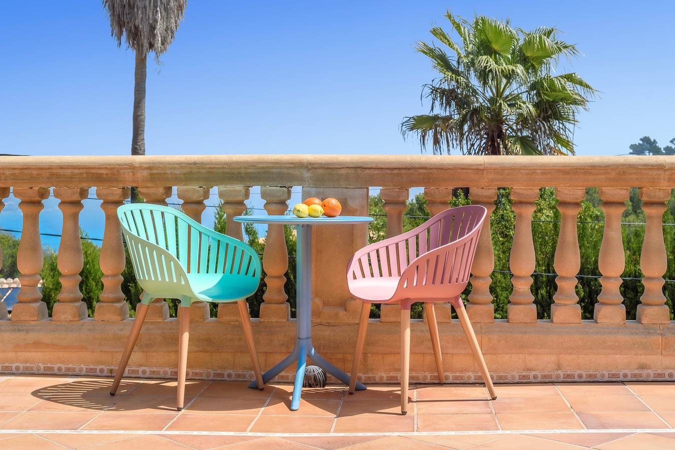 Villa Casa Soleada avec vue sur la mer, piscine, terrasses et Wi-Fi. in Costa de Canyamel, Capdepera