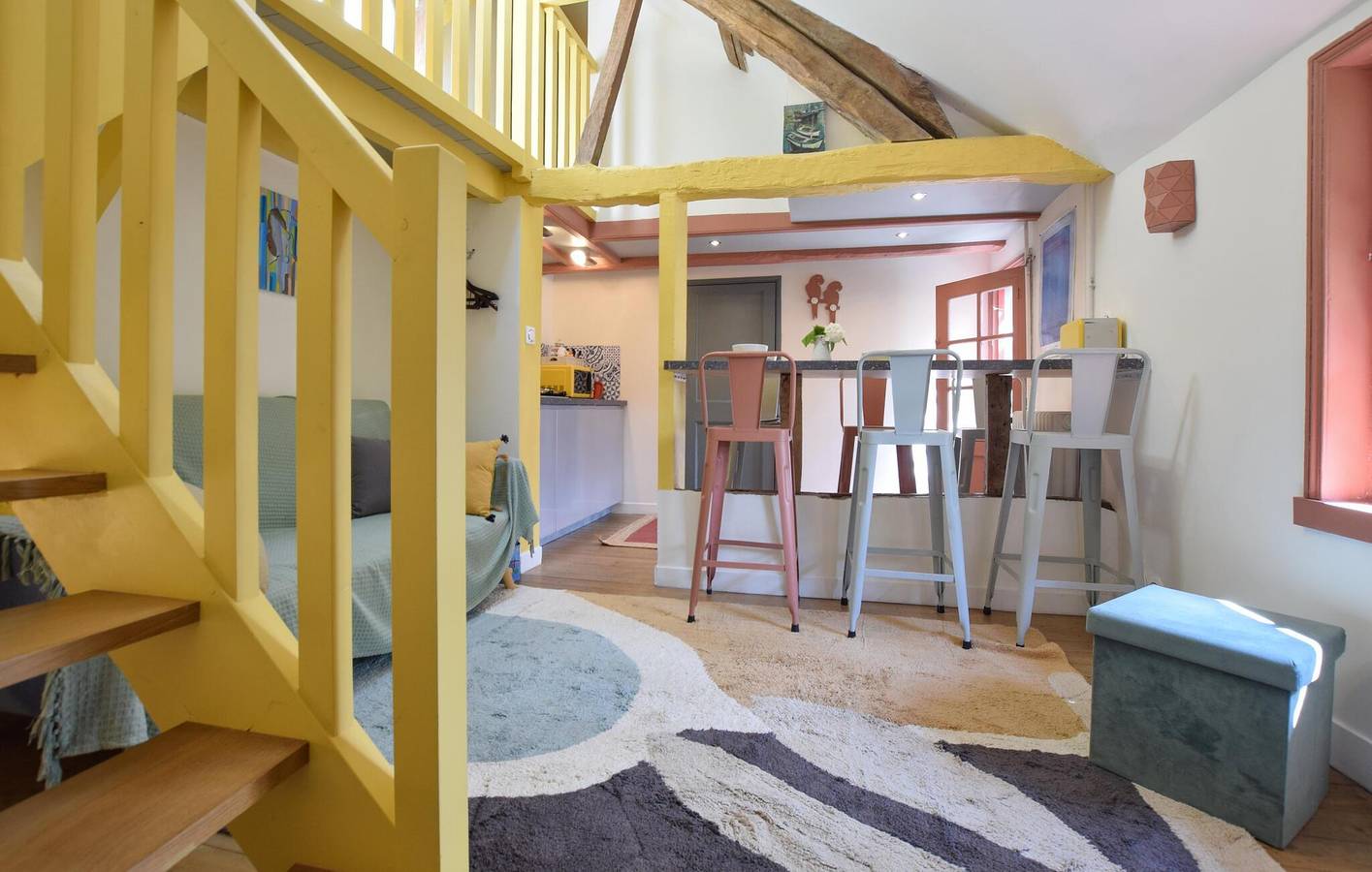 Apartamento vacacional entero, Acogedor apartamento con jardín, wifi y aparcamiento - A 2 km de la playa in Sainte-Famille-en-Auge, Region de Lisieux