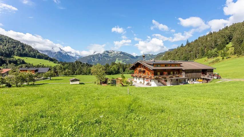 Ferienwohnung für 6 Personen, mit Sauna und Balkon sowie Garten in Lofer