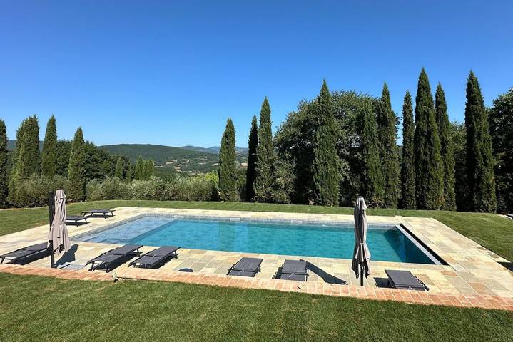 Chalet para 12 personas con piscina in Umbertide, Valtiberina