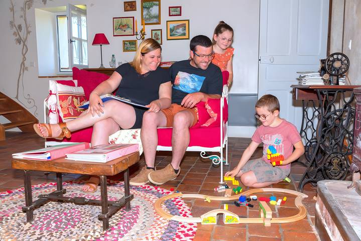 Casa vacanze 'Gite La Roselière Touraine' con terrazza privata, giardino privato e Wi-Fi in Perrusson, Loches e dintorni