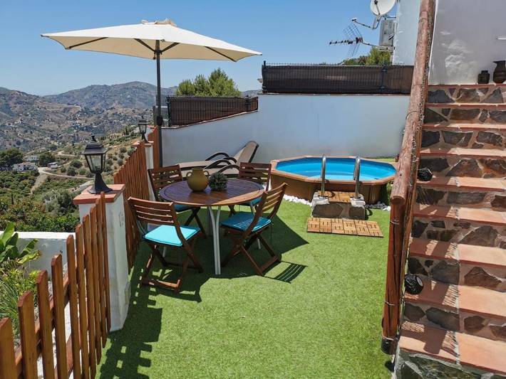 Casa rural para 2 personas, con piscina además de vistas y jardín en Frigiliana - 3