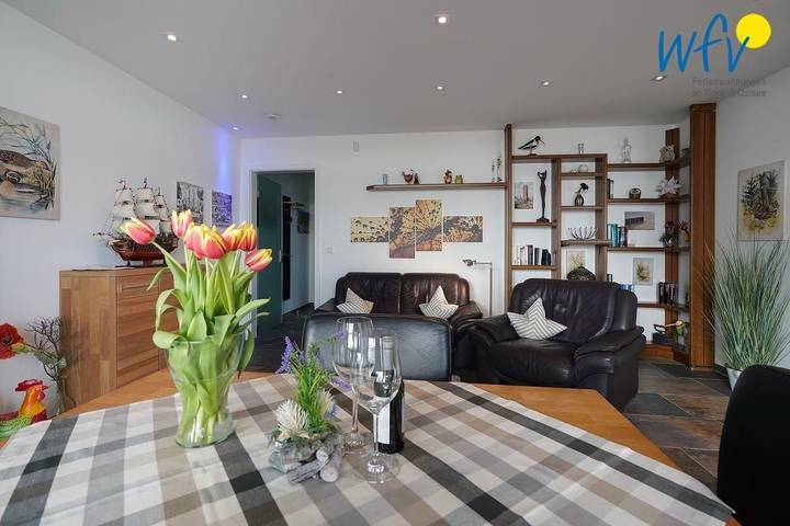 Ganze Wohnung, Haus Wilhelmshöhe Ferienwohnung Meeresblick in Borkum