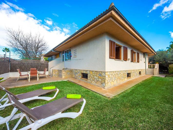 Ferienwohnung für 6 Personen, mit Garten in Playa de Muro