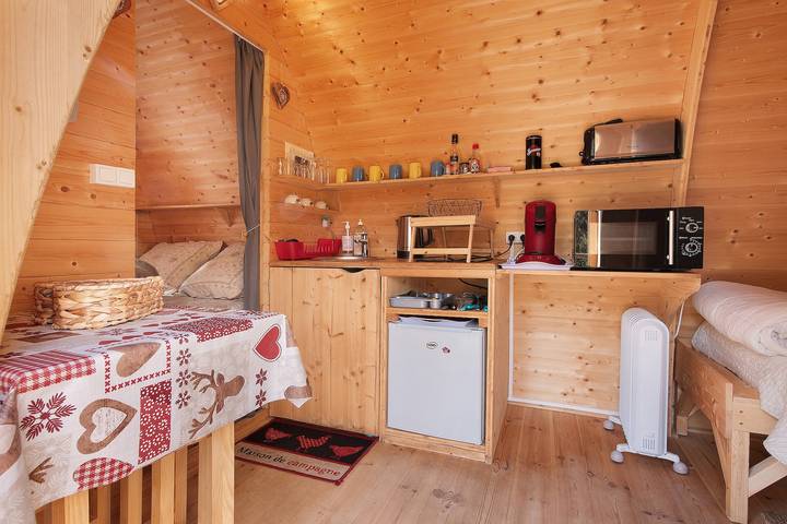 Cabane en bois pour 4 personnes, avec Jardin dans les Hautes-Pyrénées - 3