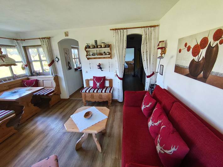 Ferienwohnung für 2 Personen, mit Sauna und Balkon im Chiemgau - 4