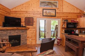 Log Cabin for 3 Guests in Beaver Lake, Carroll County (AR), Picture 3