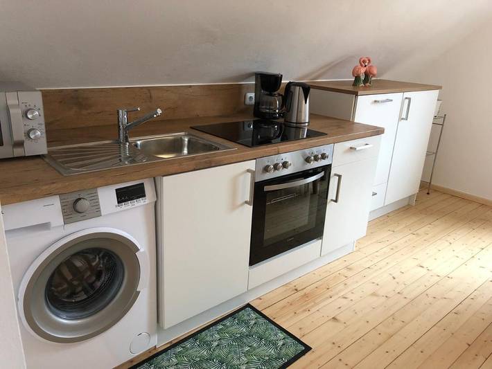 Ferienwohnung für 4 Personen, mit Terrasse und Ausblick, kinderfreundlich