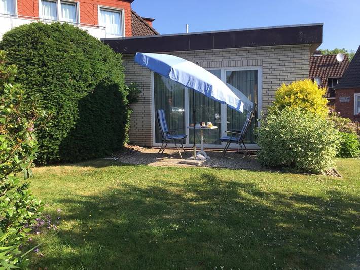 Ferienhaus für 2 Personen, mit Terrasse und Garten