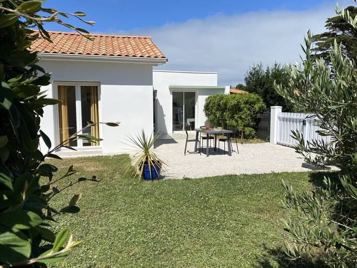 Maison de vacances pour 3 personnes, avec Terrasse et Jardin