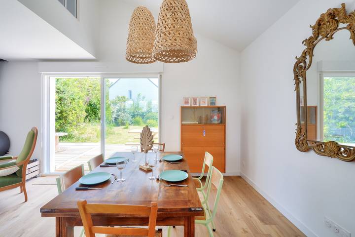 Location de vacances pour 6 personnes, avec terrasse et jardin, animaux acceptés à Île-Tudy - 2