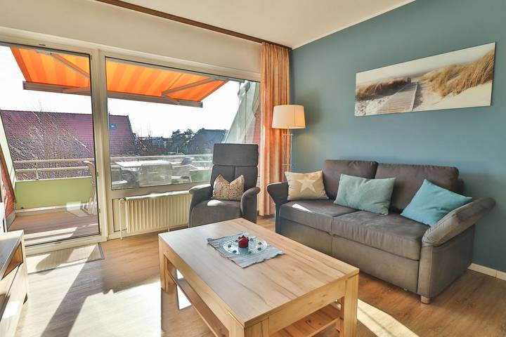 Ferienwohnung für 4 Personen, mit Balkon und Balkon/Terrasse auf Langeoog - 2