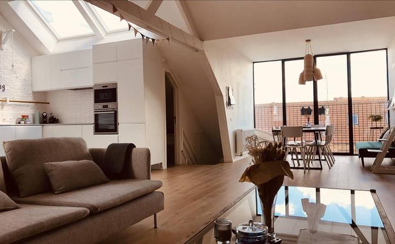 Vakantiewoning voor 8 personen, met balkon en uitzicht in Ieper