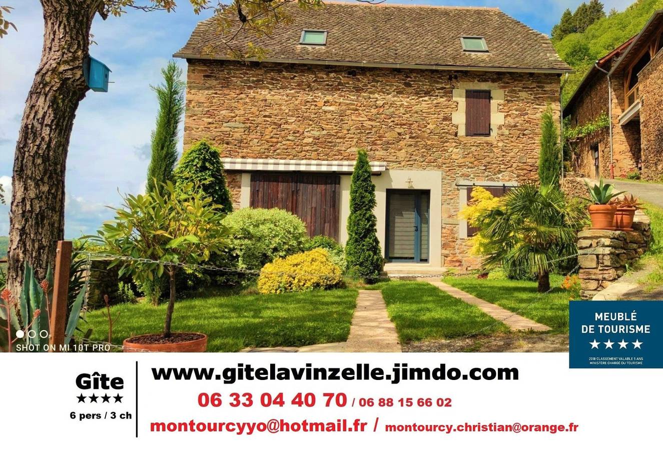 Gîte La Grange del Coustoubi in Conques-en-Rouergue, Massif central