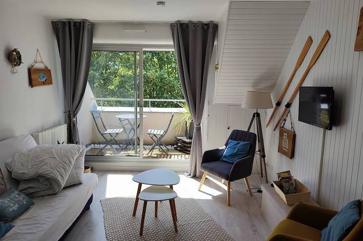 Ganze Wohnung, Studio Cosy, feet in the water in Douarnenez, Quimper und Umgebung