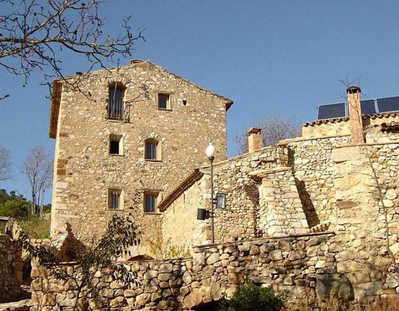 Casa rural 'Miramar' con vistas a la montaña, piscina compartida y Wi-Fi in Mont Blanc (Tarragona), Provincia de Tarragona