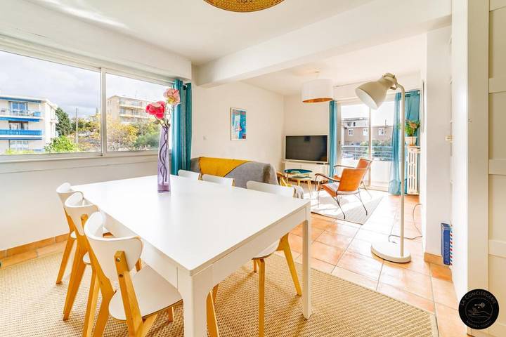 Appartement de vacances pour 5 personnes, avec balcon