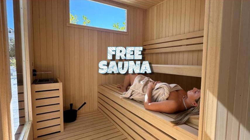 Hôtel pour 2 personnes, avec sauna et jardin ainsi que piscine et jacuzzi