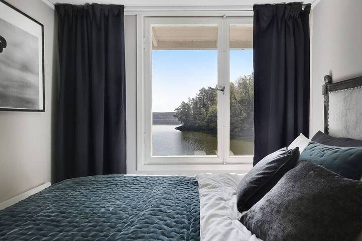 Appartement entier, Maison de rêve avec quai privé au bord de la mer in Mörkö