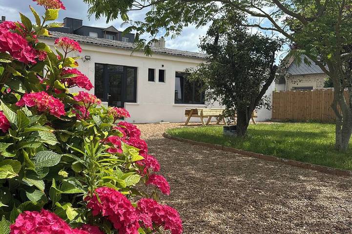 Maison de vacances pour 6 personnes, avec jardin, animaux acceptés à Luc-sur-Mer
