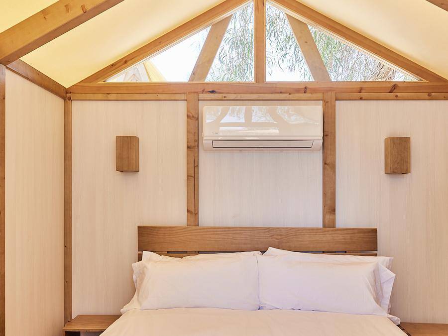 Camping Taiga Almeria Playa - Safarizelt 2 personen - Palmeral in Palomares, Cuevas del Almanzora