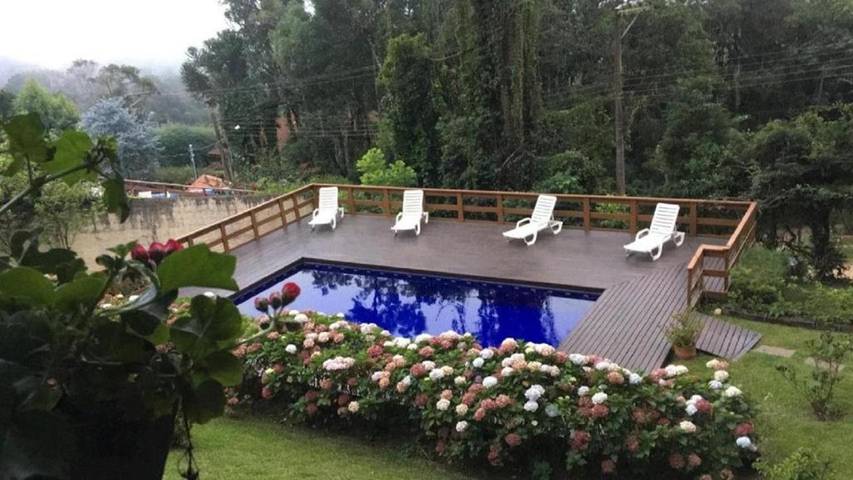 Gîte pour 3 personnes, avec vue et terrasse ainsi que piscine et jardin dans Brésil - 2