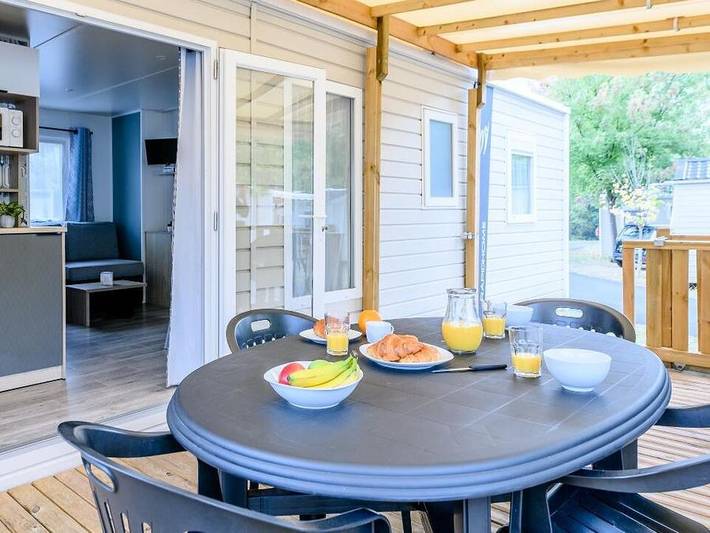 Camping pour 8 personnes, avec bassin pour enfant à Parentis-en-Born - 4