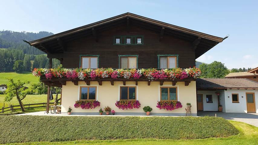 Chalet für 6 Personen, mit Sauna und Garten sowie Balkon in Leogang - 2