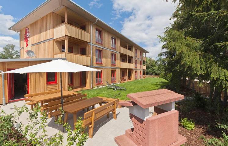 Ferienwohnung für 4 Personen, mit Balkon und Terrasse sowie Garten in Bad Windsheim