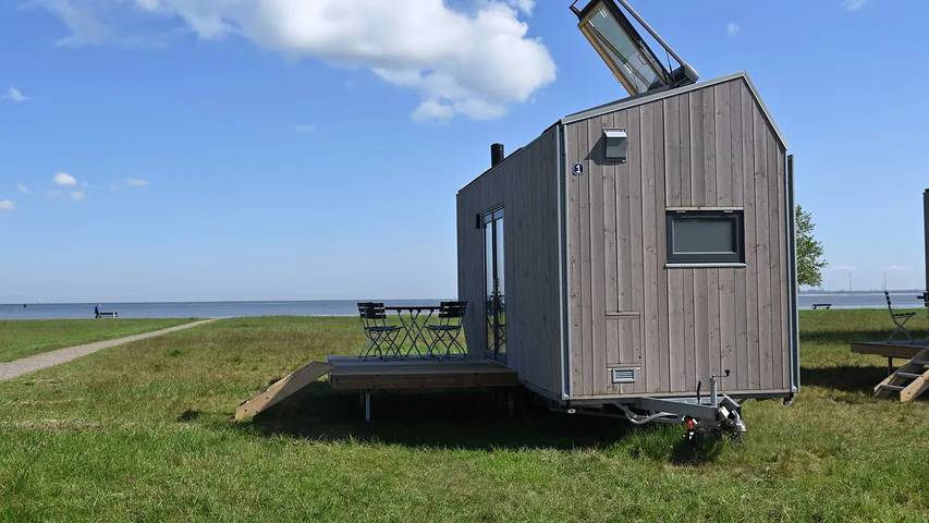 Ferienhaus für 4 Personen, mit Terrasse und Sauna in Schillig