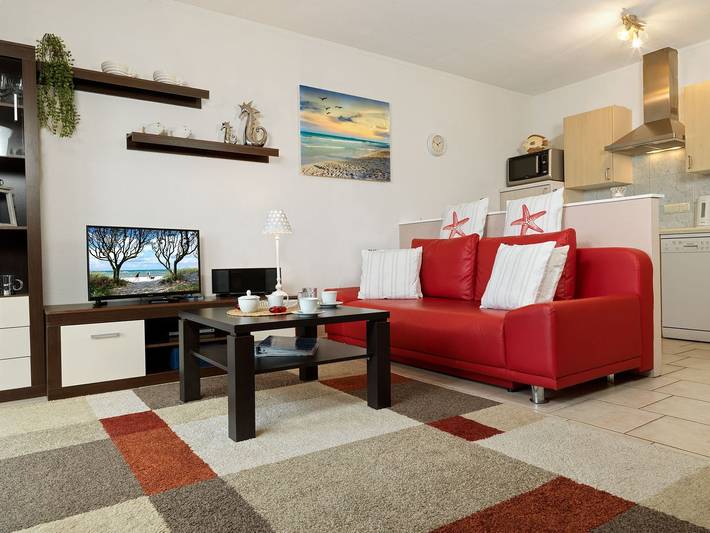 Ferienwohnung für 2 Personen, mit Balkon in der Mecklenburger Bucht