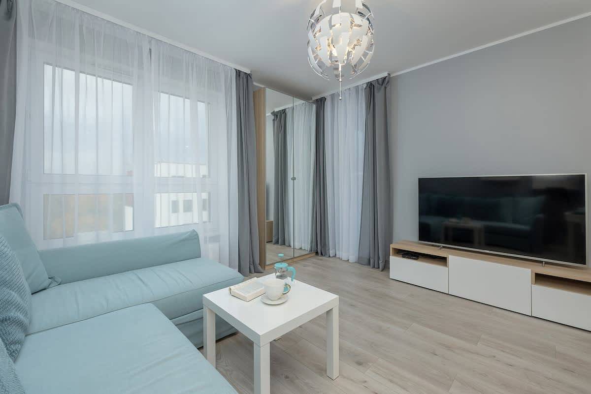 Cały apartament, Comfortable Apartment for 6 People | Balcony | Workspace | 2 Bedrooms in Kołobrzeg, Baltic Sea Pomerania