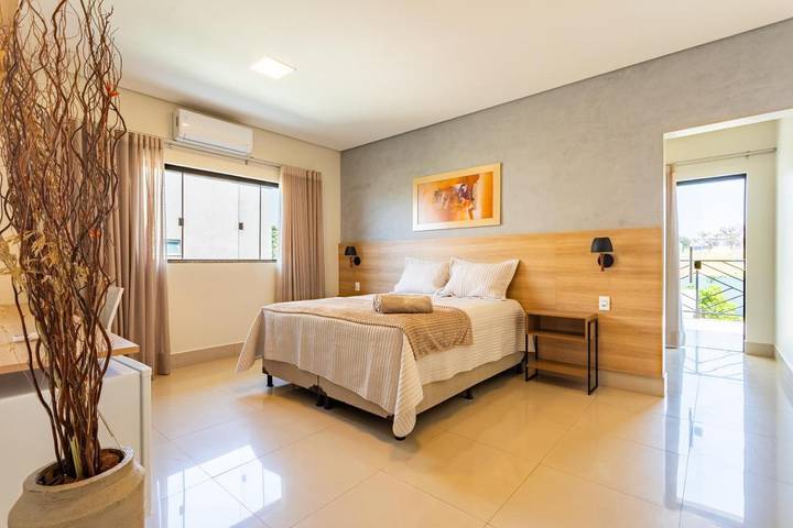 Casas e apartamentos de temporada para 2 pessoas, com jardim e vista em Lago Norte